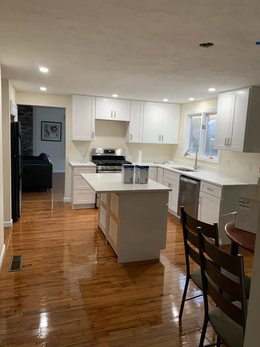 Kitchen Remodel in Brockton, MA by Blue Home Improvement Corp. project photo