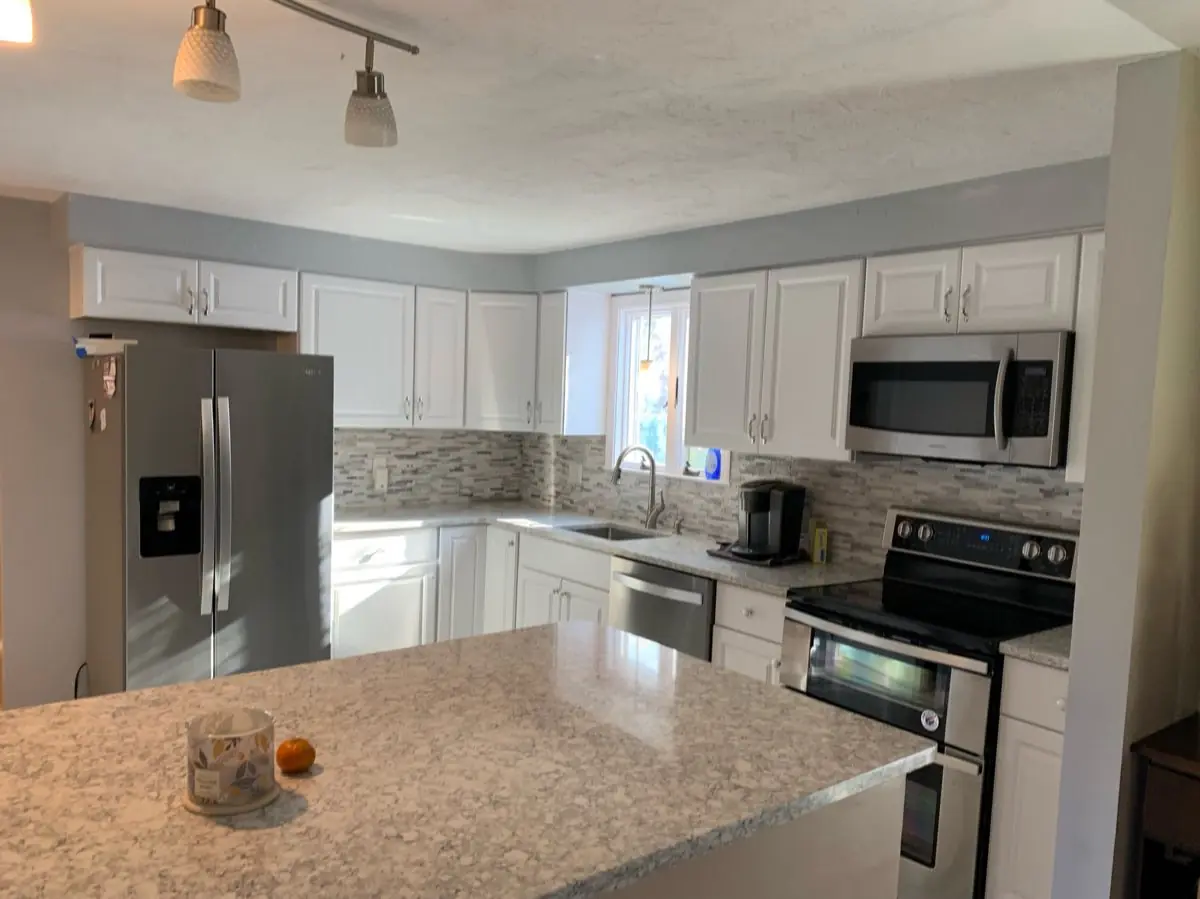 Kitchen Remodel in Framingham, MA by Blue Home Improvement Corp. project photo