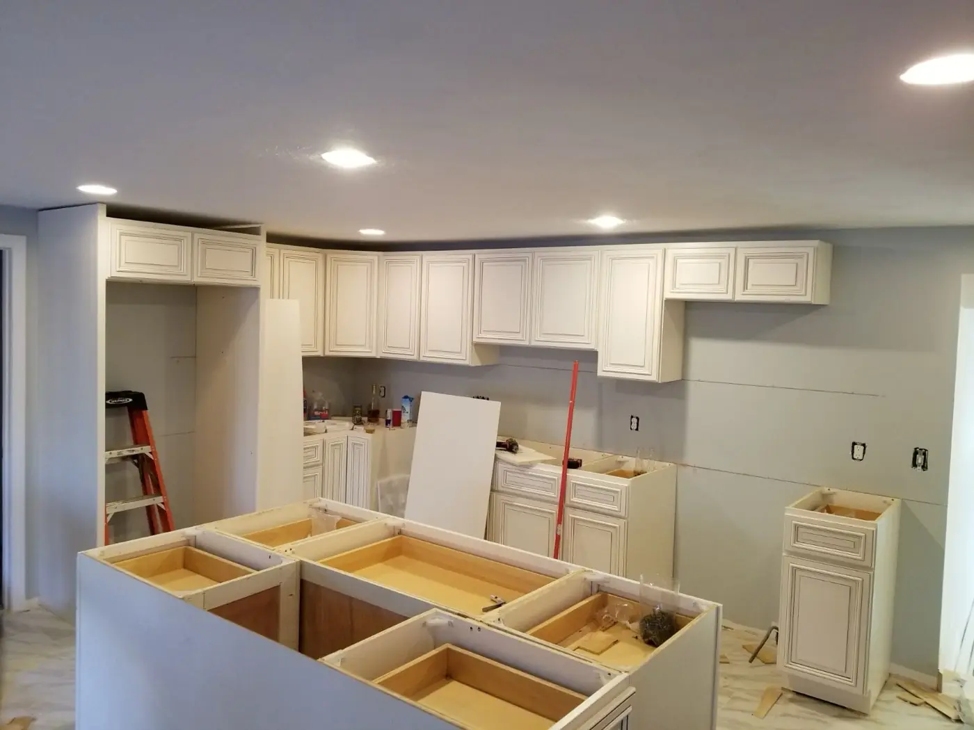 Kitchen Remodel in Natick, MA by Blue Home Improvement Corp. project photo 2